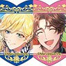 [The Thousand Noble Musketeers: Rhodoknight] Heart Type Glitter Acrylic Badge Vol,2 (Set of 8) (Anime Toy)