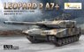 Leopard 2 A7+ German Main Battle Tank w/Metal Gun Barrel and Metal Wire Rope (Plastic model)
