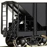 1/80(HO) Chichibu Railway Type WOKI100 IV Rivet Type Renewal Product (Pre-colored Completed) (Model Train)