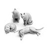 Cats (3D Printed Kit) (Plastic model)