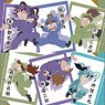 Nintama Rantaro Trading Square Can Badge (Karuta Style Vol.1) (Set of 7) (Anime Toy)