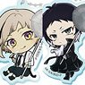 Bungo Stray Dogs Trading Acrylic Key Ring (Candy Series) (Set of 6) (Anime Toy)