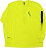 サイバーパンク エッジランナーズ ロングTシャツ DavidのBackbone Cyberware Yellow XL (キャラクターグッズ)