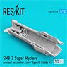 SMB-2 Super Mystere Exhaust Nozzle For Azur / Special Hobby Kit (Plastic model)