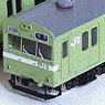 1/80(HO) Series 103 J.R. West Style Paper Kit Standard Four Car Set (4-Car, Unassembled Kit) (Model Train)