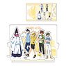 Premium Acrylic Diorama Plate [Hikaru no Go x Sanrio Characters] 01 Assembly Design (Especially Illustrated) (Anime Toy)