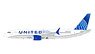 737 MAX 8 ユナイテッド航空 `Being United`/`United Together` N27261 (完成品飛行機)