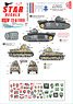 FFI # 2. Re-Captured Beute Panzers. Char Renault B1 Bis, Somua S 35 + Generic FFI Markings. (Decal)