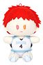 Kuroko`s Basketball Yorinui Mini (Plush Mascot) Seijuro Akashi Vol.2 Uniform Ver. (Anime Toy)
