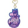 Tokyo Midnight Girl Heart Swivel Hook Acrylic Key Ring [Haruka] (Anime Toy)
