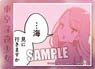 Tokyo Midnight Girl Die-cut Sticker [Sea] (Anime Toy)
