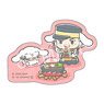 Golden Kamuy x Sanrio Characters Sticker Sugimoto x Cinnamoroll (Anime Toy)