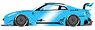 LB-Silhouette Works GT 35GT-RR GT Wing ver. Pearl Light Blue (Diecast Car)