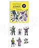Golden Kamuy Flake Sticker Set A (Sugimoto & Asirpa & Shiraishi & Tanigaki & Chikapashi & Kiroranke) (Anime Toy)