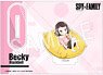 Spy x Family Acrylic Stand Becky Blackbell (Anime Toy)