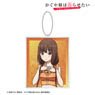 TV Animation [Kaguya-sama: Love Is War -Ultra Romantic-] [Especially Illustrated] Miko Iino Swimwear Ver. Big Acrylic Key Ring (Anime Toy)