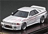Nissan Skyline GT-R Mine`s (R32) White (Diecast Car)