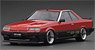 Nissan Skyline 2000 RS-X Turbo-C (R30) Red / Black (Diecast Car)