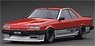 Nissan Skyline 2000 RS-X Turbo-C (R30) Red / Silver (Diecast Car)