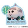 Pui Pui Molcar Driving School Die-cut Sticker Mini (2) Training Shiromo (Anime Toy)