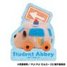 PUI PUI モルカー DRIVING SCHOOL ダイカットステッカーミニ (3)教習アビー (キャラクターグッズ)