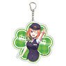 Big Acrylic Key Ring [The Quintessential Quintuplets Movie] 04 Yotsuba Nakano Station Attendant Ver. (Especially Illustrated) (Anime Toy)