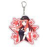 Big Acrylic Key Ring [The Quintessential Quintuplets Movie] 05 Itsuki Nakano Station Attendant Ver. (Especially Illustrated) (Anime Toy)