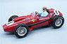 フェラーリ ディーノ 246 F1 イギリスGP 1958 優勝車 #1 P.Collins (ドライバーフィギュア付) (ミニカー)