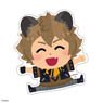 Disney: Twisted-Wonderland TWST Stamp by Takashi Mifune Art Mini Deco Sticker Ruggie Bucchi (Anime Toy)