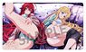 High School DxD Hero Rubber Mat Rias & Asia White Day Ver. (Anime Toy)