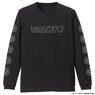 呪術廻戦 呪術高専 袖リブロングスリーブTシャツ BLACK M (キャラクターグッズ)