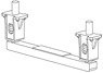 16番(HO) 旧型国電用胴受け2 (戦後型用新タイプ) (4個入り) (鉄道模型)