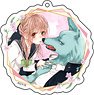 Beyond Border, in Love We Are. Acrylic Key Ring [B] (Anime Toy)