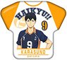 Haikyu!! College Taste T-Shirt Can Badge Tobio Kageyama (Anime Toy)