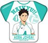 Haikyu!! College Taste T-Shirt Can Badge Hajime Iwaizumi (Anime Toy)