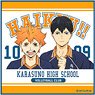 Haikyu!! College Taste Mini Towel Karasuno High School (Anime Toy)