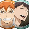 Haikyu!! Comic Faces Can Badge (Set of 8) (Anime Toy)