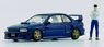 Subaru Impreza WRX GC8 Type-R Custom ID (RHD) w/Figure (Diecast Car)