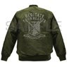 Attack on Titan Survey Corps MA-1 Jacket Moss M (Anime Toy)