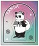 Jujutsu Kaisen Jirori Hologram Sticker - Christmas Ver. - (Panda) (Anime Toy)