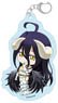 Over lord IV Puchichoko Acrylic Key Ring [Albedo] (Anime Toy)