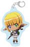 Over lord IV Puchichoko Acrylic Key Ring [Mare] (Anime Toy)