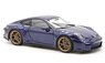 ポルシェ 911 GT3 ツーリングパッケージ 2021 メタリックブルー (ミニカー)