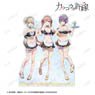 TV Animation [A Couple of Cuckoos] [Especially Illustrated] Assembly Swimwear Maid Ver. Hologram Big Acrylic Stand (Anime Toy)