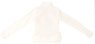 AZO2 Azocan Side Slit Turtleneck Sweater (White) (Fashion Doll)
