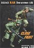 ベトナム戦争 RAR歩兵(4)火点移動する機関銃チーム (プラモデル)