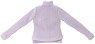 AZO2 Azocan Side Slit Turtleneck Sweater (Purple) (Fashion Doll)