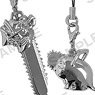 Chainsaw Man Trading Metal Charm (Set of 5) (Anime Toy)