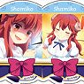 TV Animation [The Demon Girl Next Door 2-Chome] Only Shamiko Glitter Acrylic Badge Collection (Set of 6) (Anime Toy)