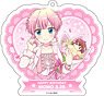 TV Animation [The Demon Girl Next Door 2-Chome] Acrylic Key Ring [Momo Chiyoda Birthday 2022] (Anime Toy)